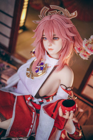 Yae Miko Sex Doll (Bezlya Doll 155 cm E-CUP 2,2CF Silicone)