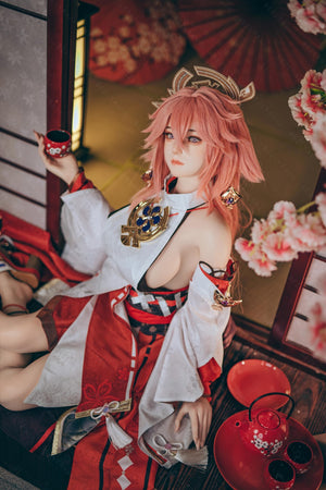 Yae Miko Sex Doll (Bezlya Doll 155 cm E-CUP 2,2CF Silicone)