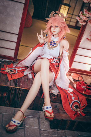 Yae Miko Sex Doll (Bezlya Doll 155 cm E-CUP 2,2CF Silicone)