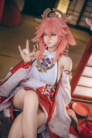 Yae Miko Sex Doll (Bezlya Doll 155 cm E-CUP 2,2CF Silicone)