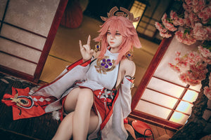 Yae Miko Sex Doll (Bezlya Doll 155 cm E-CUP 2,2CF Silicone)