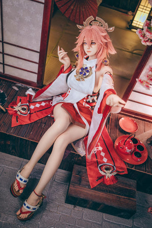 Yae Miko Sex Doll (Bezlya Doll 155 cm E-CUP 2,2CF Silicone)