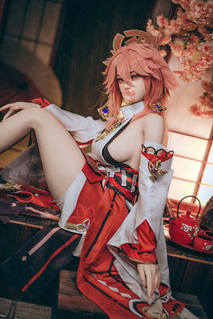 Yae Miko Sex Doll (Bezlya Doll 155 cm E-CUP 2,2CF Silicone)