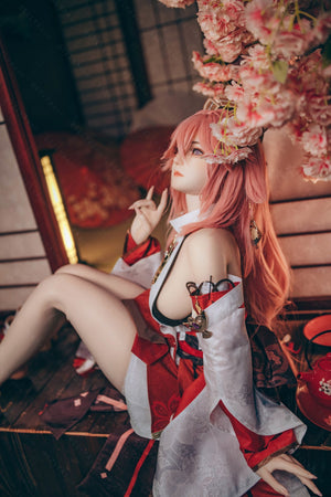 Yae Miko Sex Doll (Bezlya Doll 155 cm E-CUP 2,2CF Silicone)