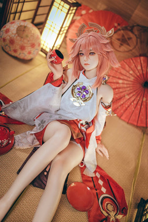 Yae Miko Sex Doll (Bezlya Doll 155 cm E-CUP 2,2CF Silicone)