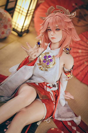 Yae Miko Sex Doll (Bezlya Doll 155 cm E-CUP 2,2CF Silicone)