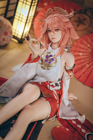 Yae Miko Sex Doll (Bezlya Doll 155 cm E-CUP 2,2CF Silicone)