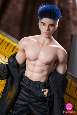 Paul maschio sesso bambola (YJL Doll 62 cm MD015 Silicone)