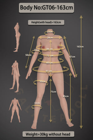 Amanda Sex Doll (Galatea Doll 163 cm D-KUPA #135 Silicone)