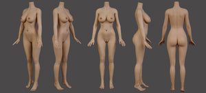 Bambola di sesso elita (Galatea Doll 163 cm d-kupa #197 silicone)