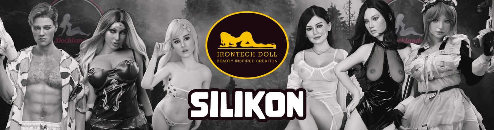 Topp 10 silikondockor från Irontech Doll. En sexdocka gjord av silikon är en exklusiv produkt av hög kvalitet. En real doll som ser ut exakt som en verklig människa.