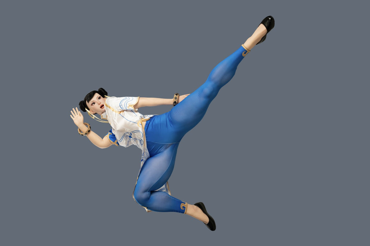 Chun Li bambola del sesso (Game Lady Coppa F da 169 cm n. 47-1 in silicone)