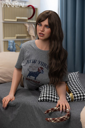 Bambola di sesso del torso gina (FanReal Doll Silicone G-Cup da 95 cm)