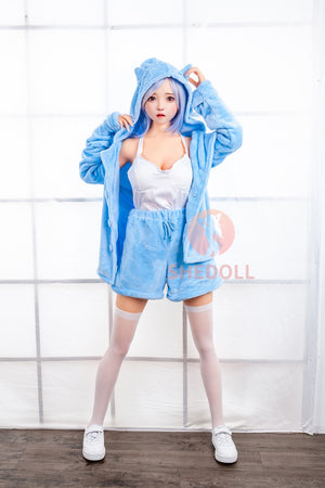 Sandy Sex doll (SHEDOLL 148cm D-cup #Sh013 TPE+silicone)