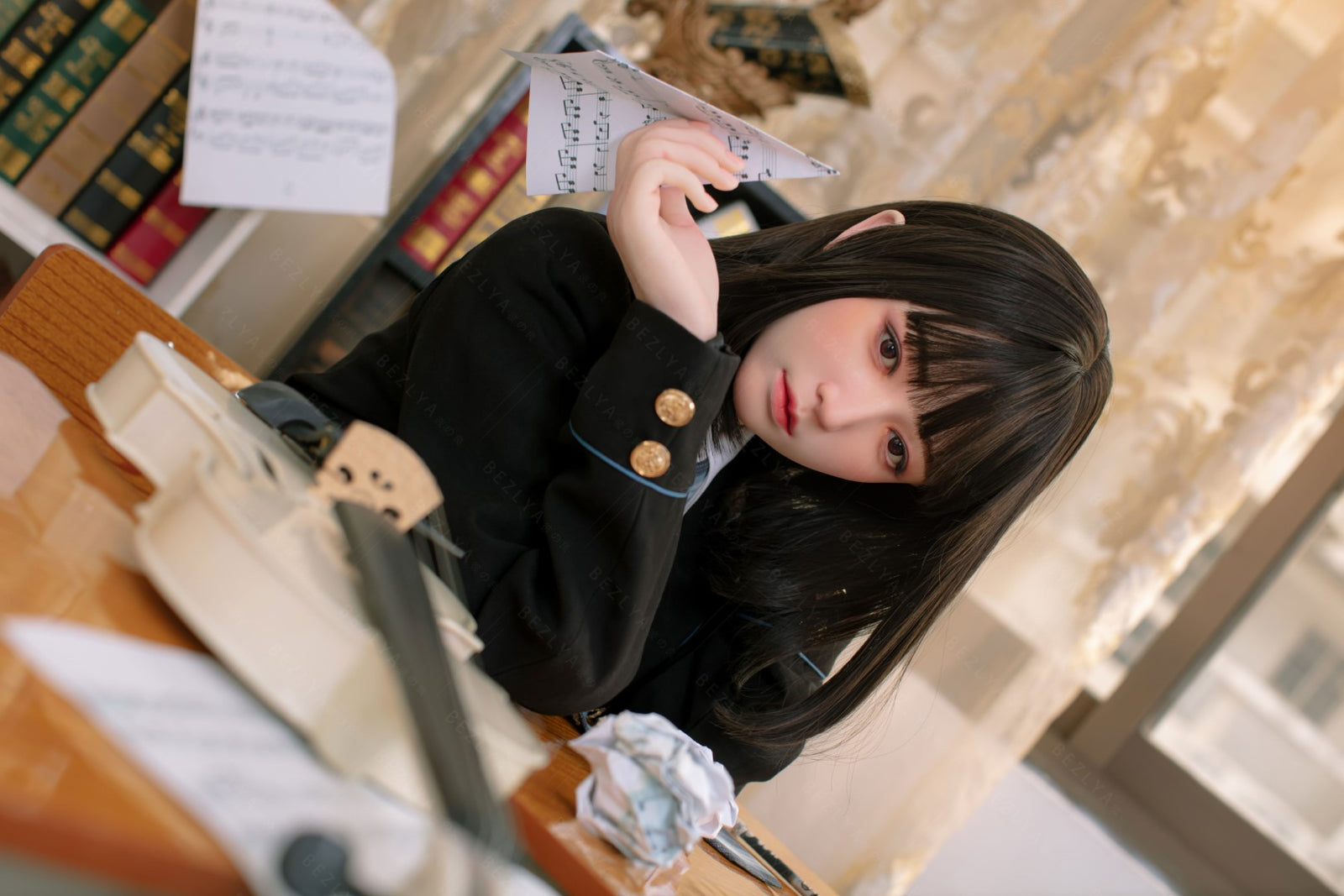 Bambola del sesso platycodon (Bezlya Doll 160 cm Coppa C 2.1 Silicone)