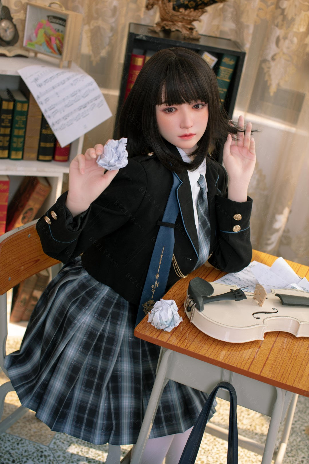 Bambola del sesso platycodon (Bezlya Doll 160 cm Coppa C 2.1 Silicone)