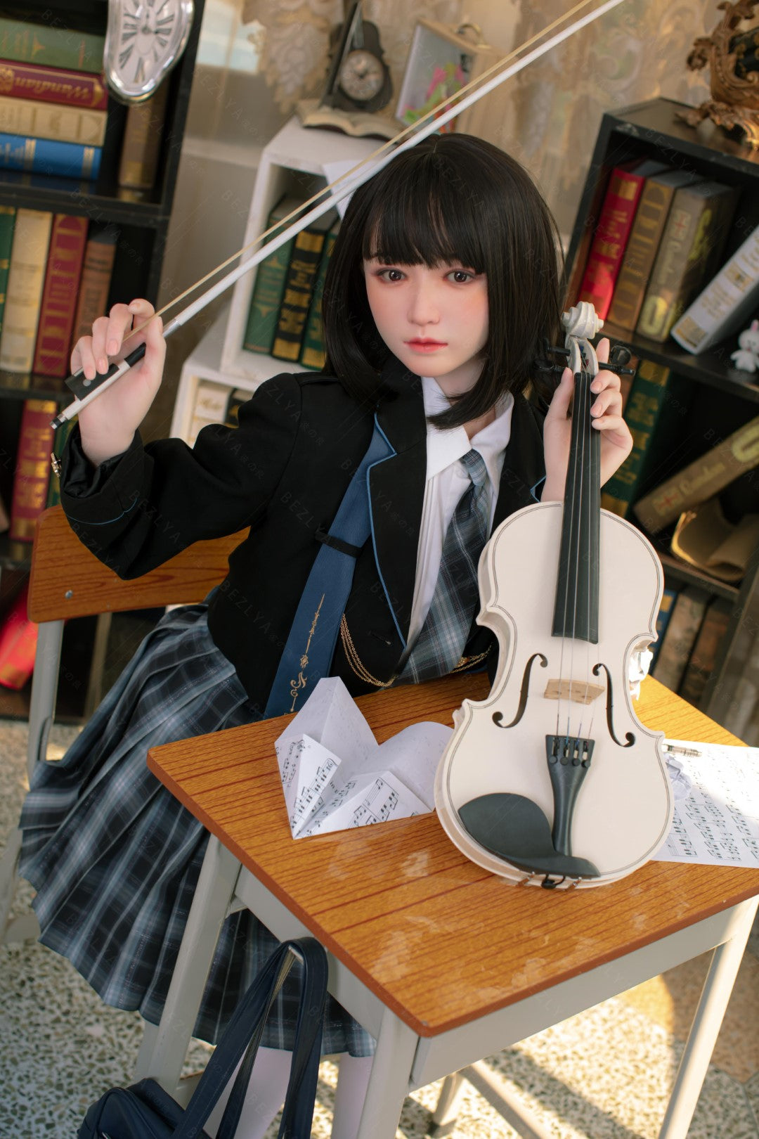 Bambola del sesso platycodon (Bezlya Doll 160 cm Coppa C 2.1 Silicone)