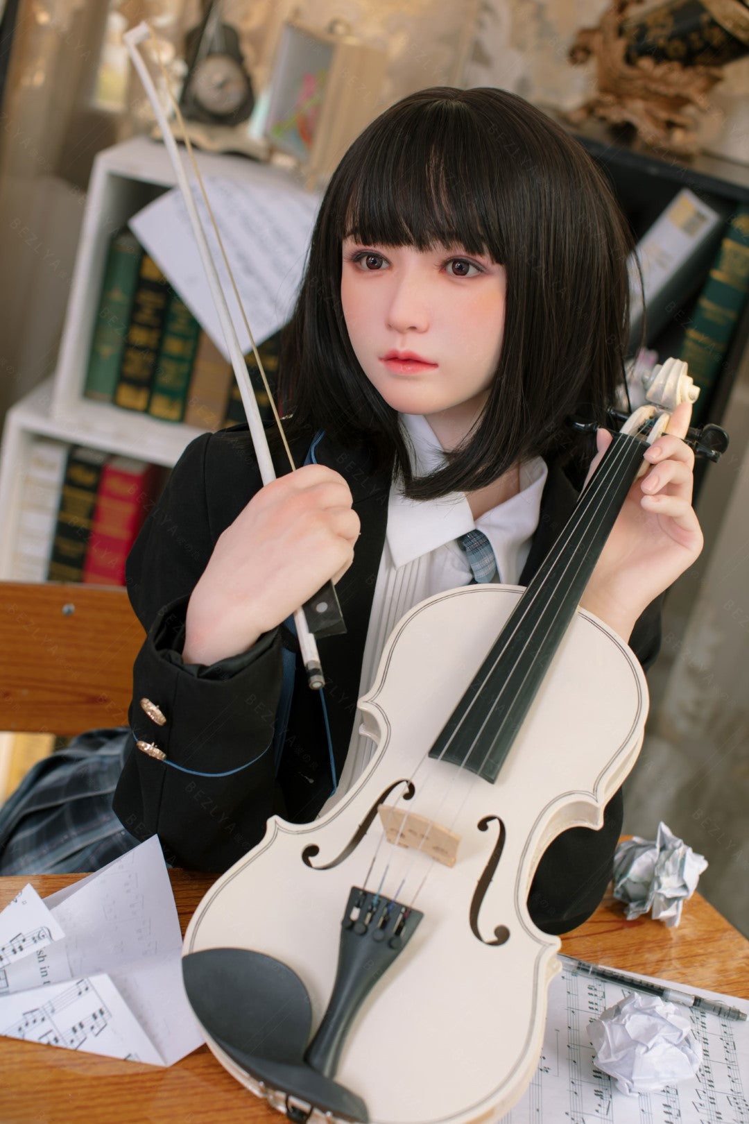 Bambola del sesso platycodon (Bezlya Doll 160 cm Coppa C 2.1 Silicone)