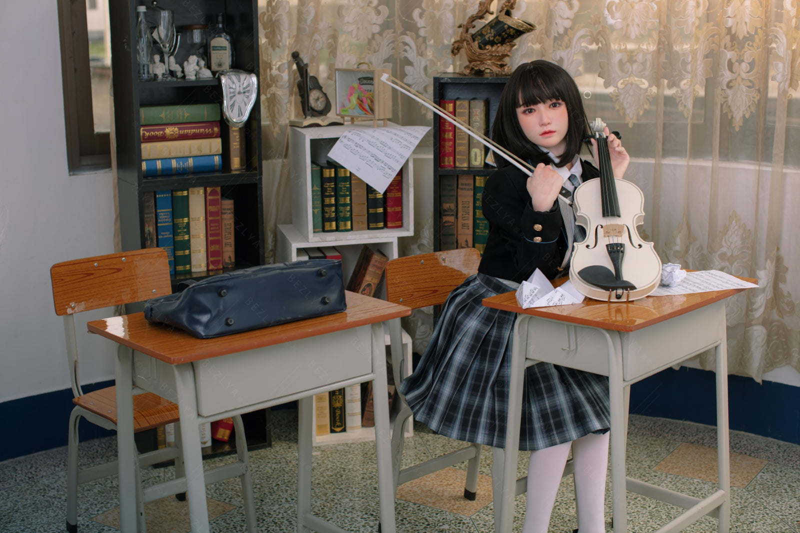 Bambola del sesso platycodon (Bezlya Doll 160 cm Coppa C 2.1 Silicone)