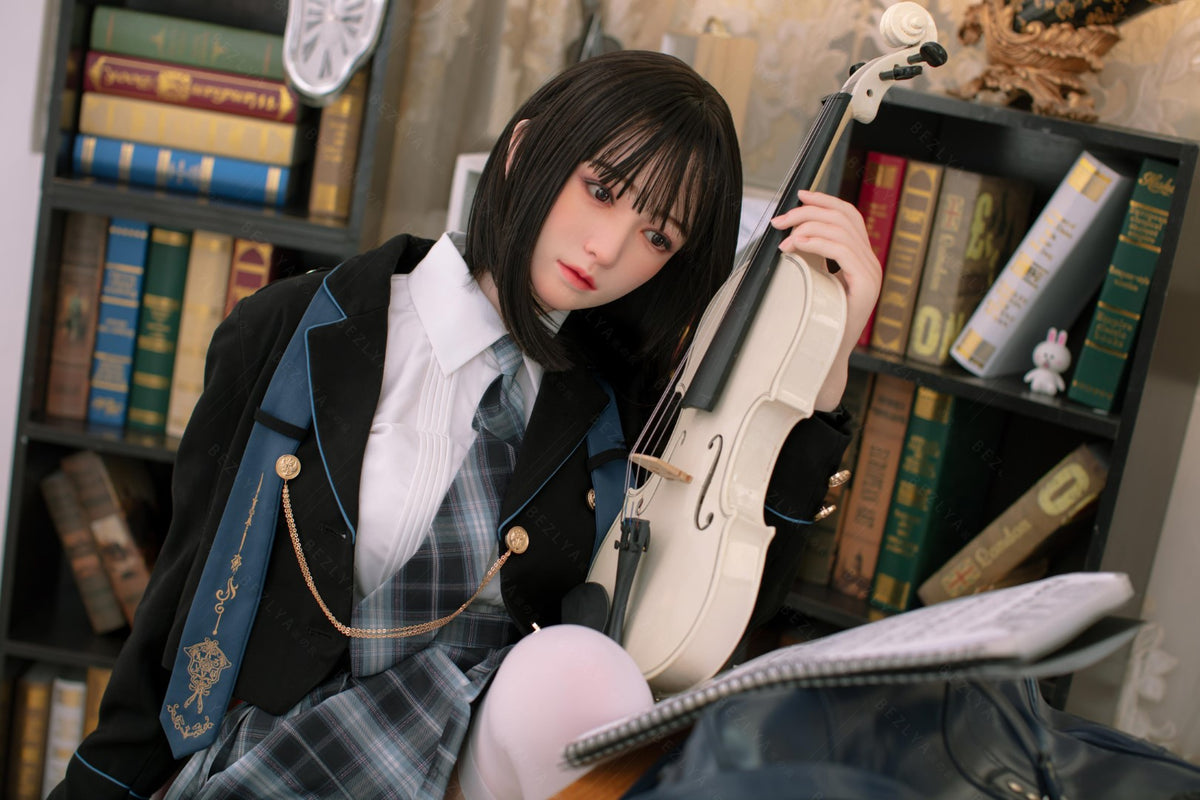 Bambola del sesso platycodon (Bezlya Doll 160 cm Coppa C 2.1 Silicone)