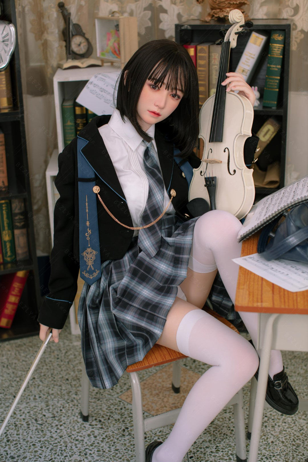 Bambola del sesso platycodon (Bezlya Doll 160 cm Coppa C 2.1 Silicone)