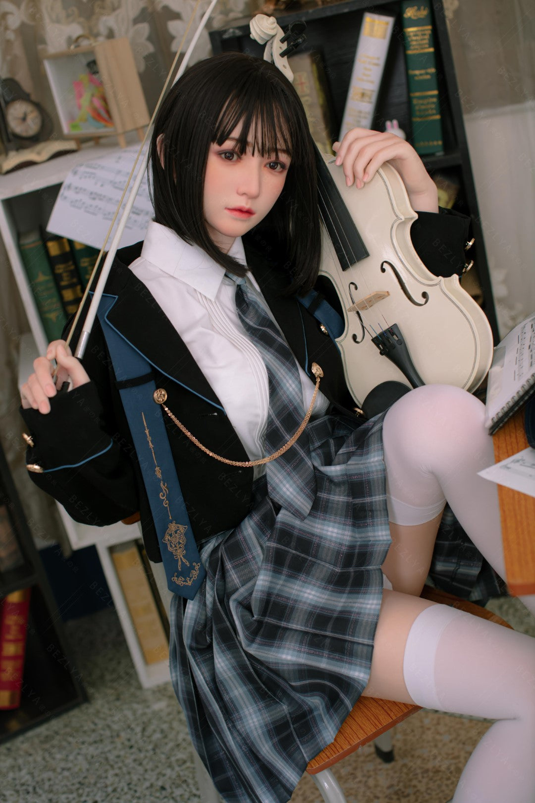 Bambola del sesso platycodon (Bezlya Doll 160 cm Coppa C 2.1 Silicone)