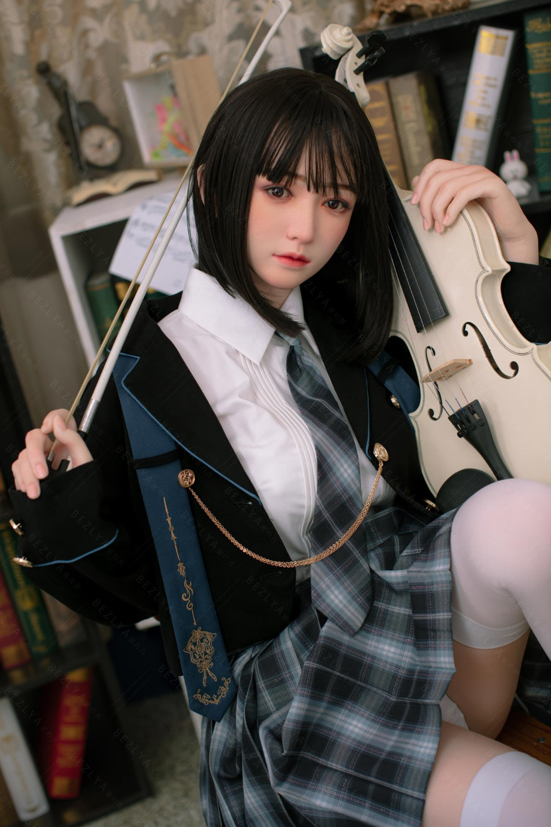 Bambola del sesso platycodon (Bezlya Doll 160 cm Coppa C 2.1 Silicone)