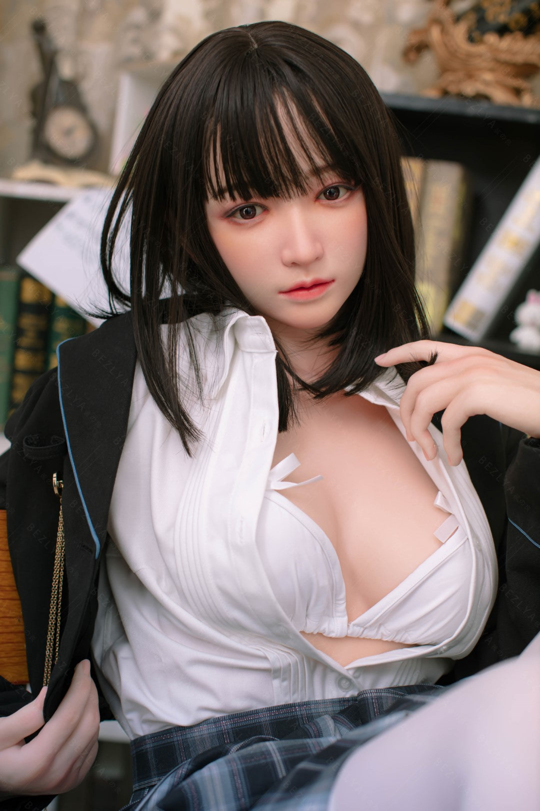 Bambola del sesso platycodon (Bezlya Doll 160 cm Coppa C 2.1 Silicone)