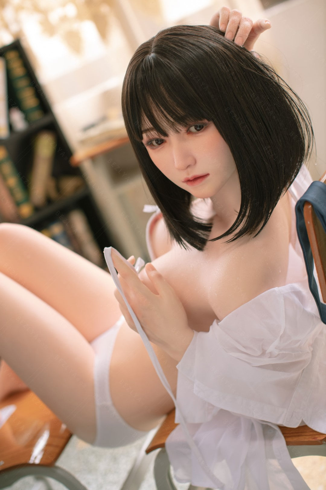 Bambola del sesso platycodon (Bezlya Doll 160 cm Coppa C 2.1 Silicone)