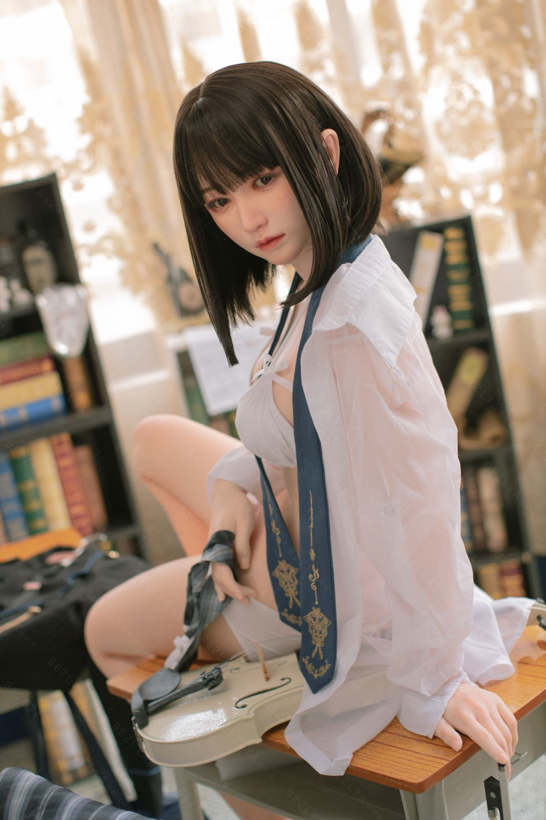 Bambola del sesso platycodon (Bezlya Doll 160 cm Coppa C 2.1 Silicone)