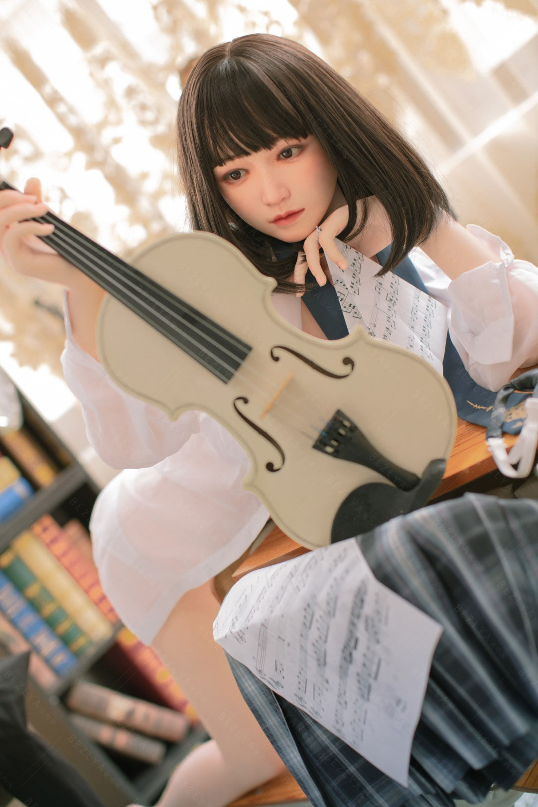 Bambola del sesso platycodon (Bezlya Doll 160 cm Coppa C 2.1 Silicone)