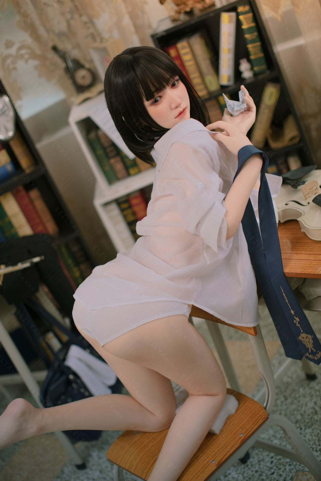 Bambola del sesso platycodon (Bezlya Doll 160 cm Coppa C 2.1 Silicone)