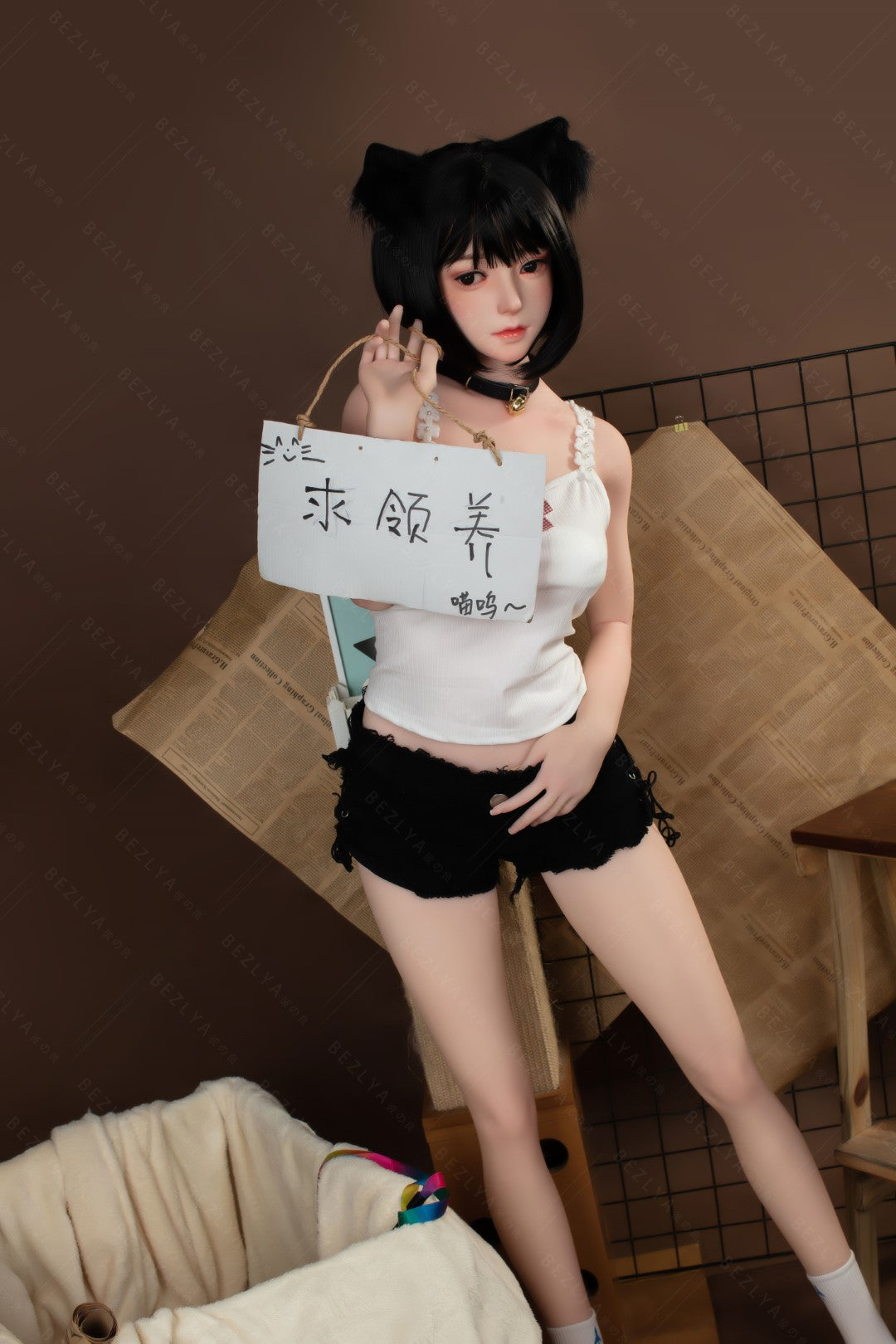 Bambola del sesso Campanula (Bezlya Doll Coppa F da 155 cm 2.0 TPE+silicone)