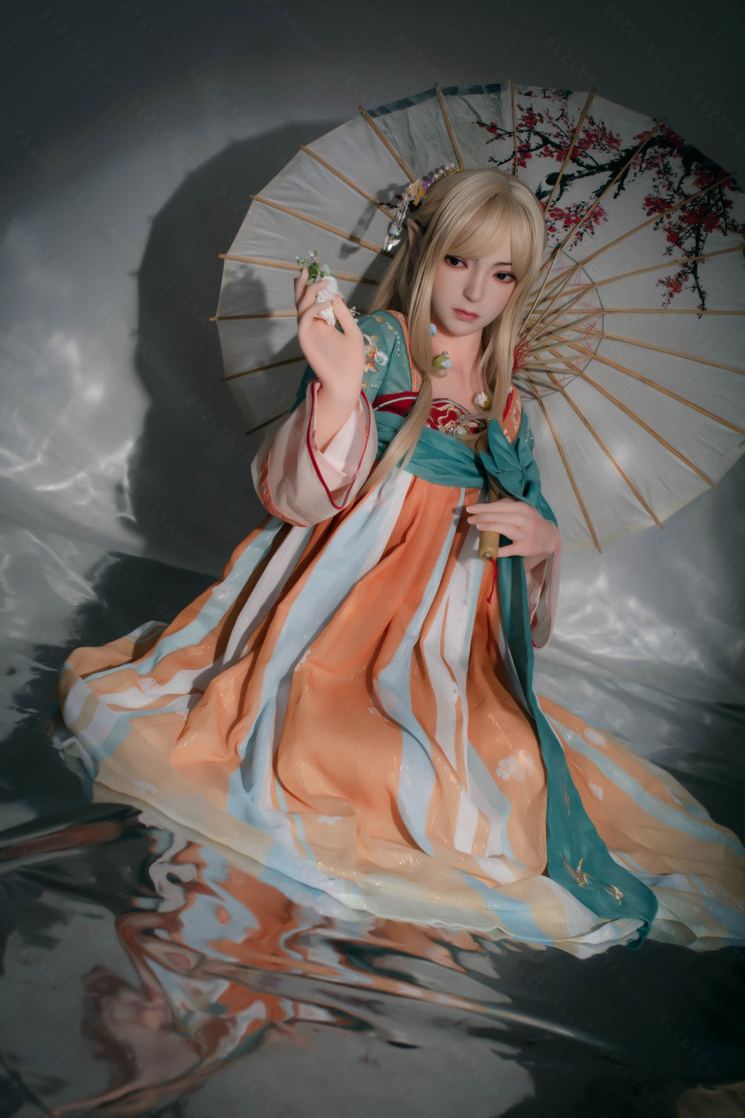 Pansy bambola del sesso (Bezlya Doll Coppa C da 160 cm 2.0 TPE+silicone)