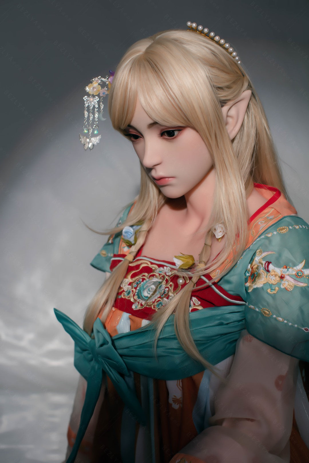 Pansy bambola del sesso (Bezlya Doll Coppa C da 160 cm 2.0 TPE+silicone)