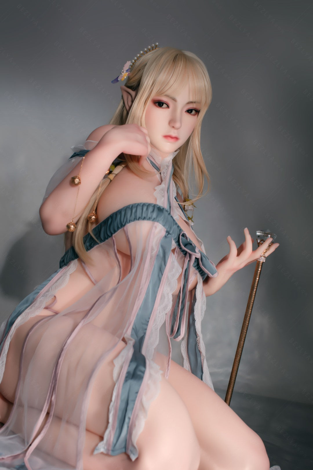 Pansy bambola del sesso (Bezlya Doll Coppa C da 160 cm 2.0 TPE+silicone)