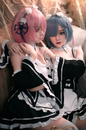 Strap Sex doll (Bezlya Doll 149cm D-cup 2.0 TPE+silicone)