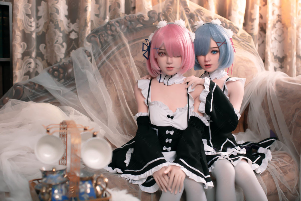 Rem bambola del sesso (Bezlya Doll Coppa D da 149 cm 2.0 TPE+silicone)