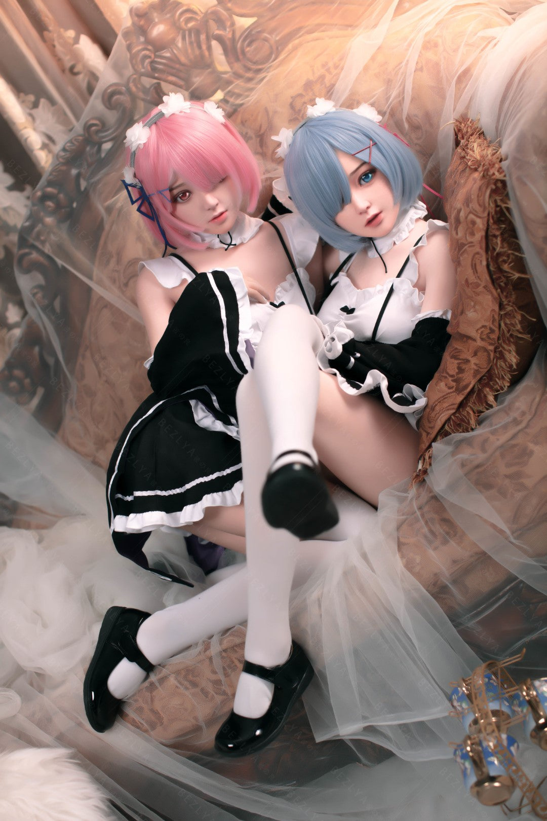 Rem bambola del sesso (Bezlya Doll Coppa D da 149 cm 2.0 TPE+silicone)