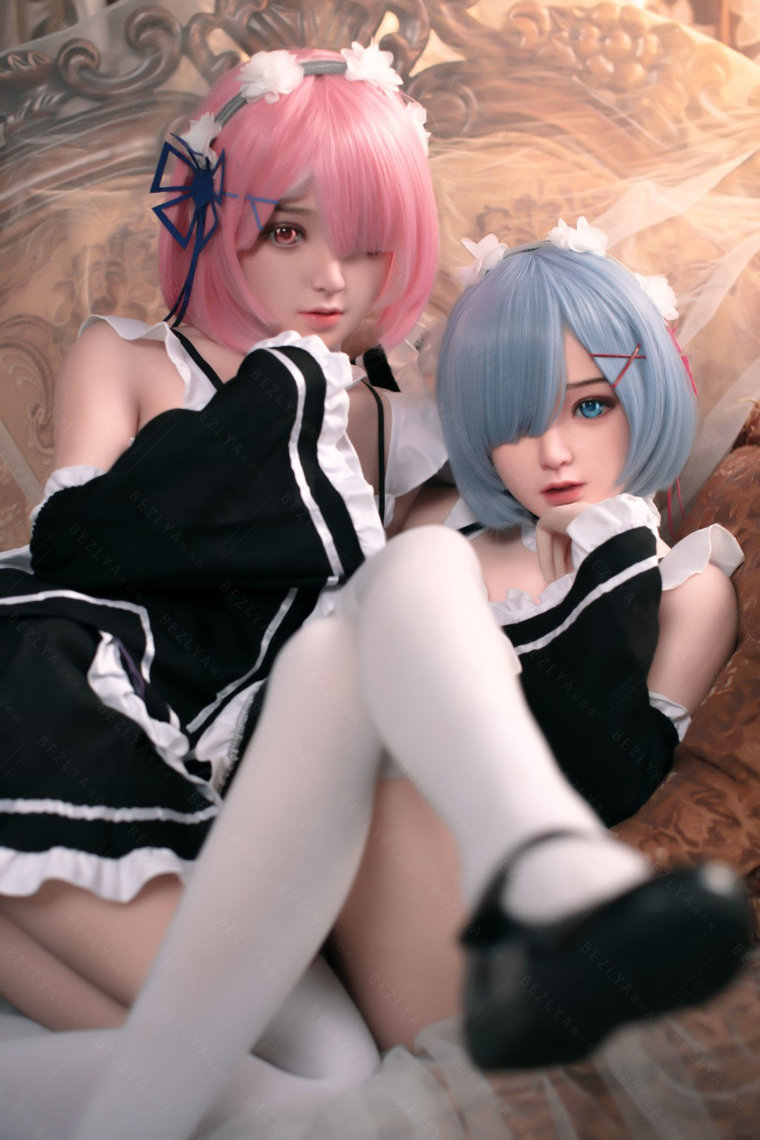 Rem bambola del sesso (Bezlya Doll Coppa D da 149 cm 2.0 TPE+silicone)