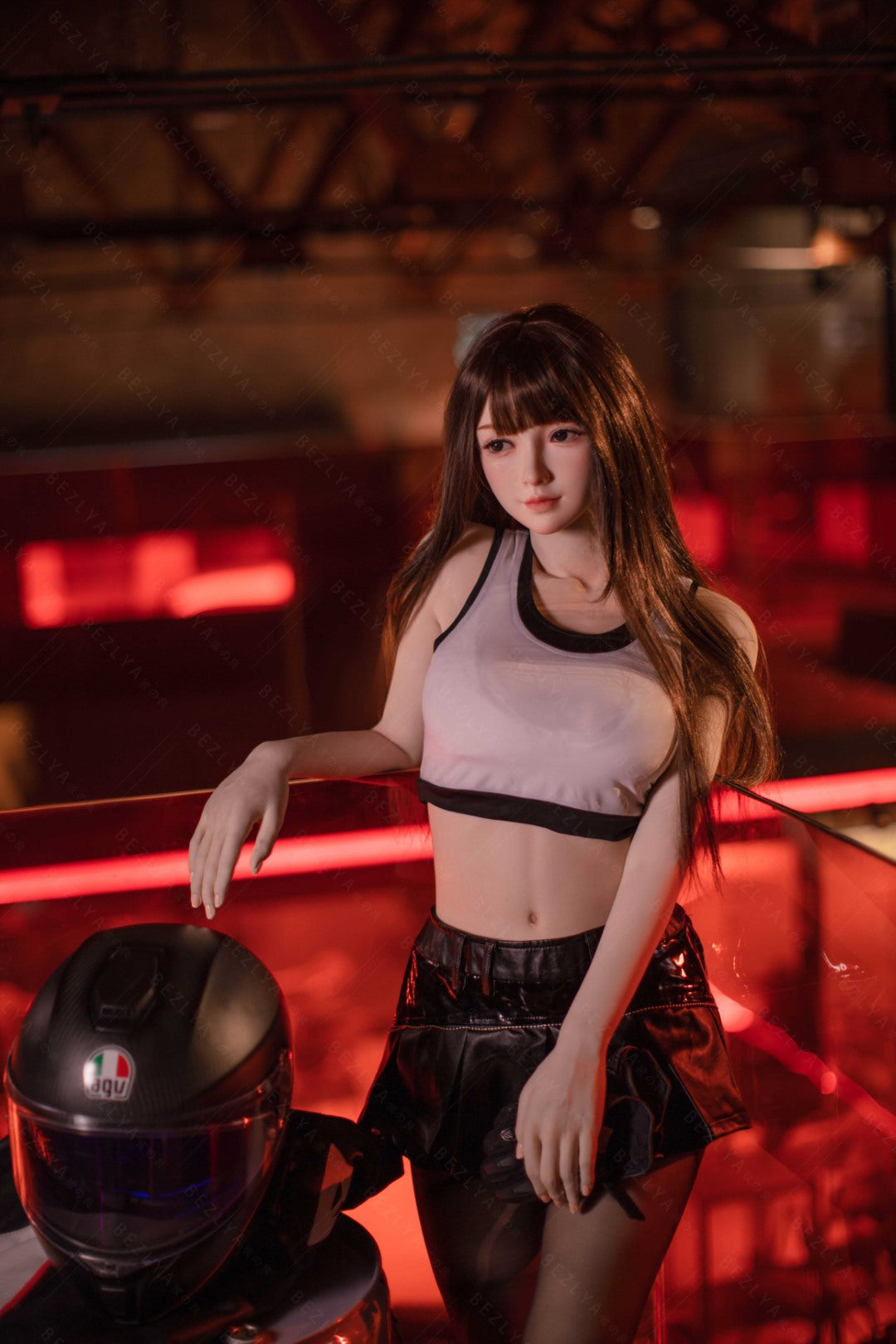 Holly bambola del sesso (Bezlya Doll 160 cm Coppa C 2.1 Silicone)