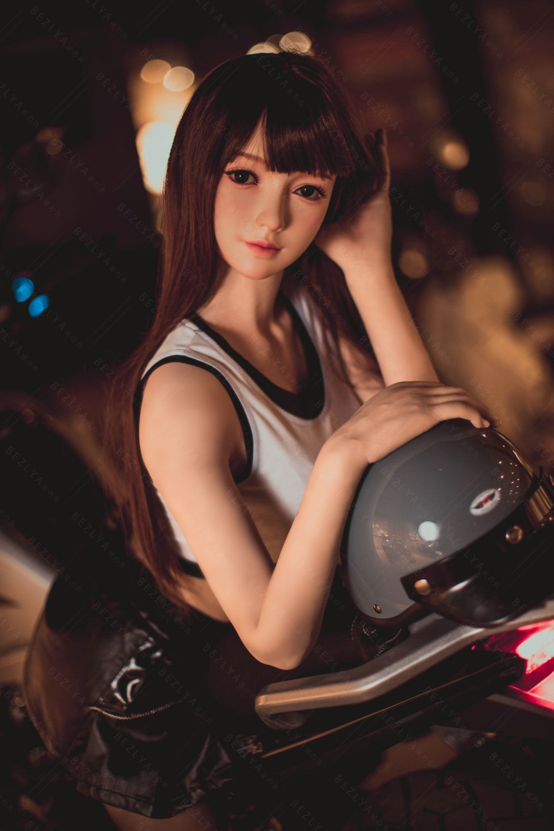 Holly bambola del sesso (Bezlya Doll 160 cm Coppa C 2.1 Silicone)