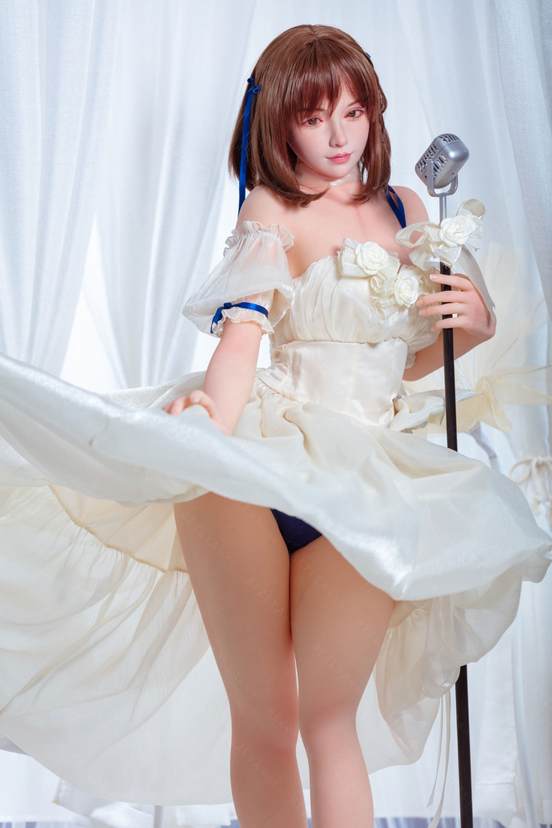 Holly bambola del sesso (Bezlya Doll Coppa B da 155 cm 2.0 TPE+silicone)