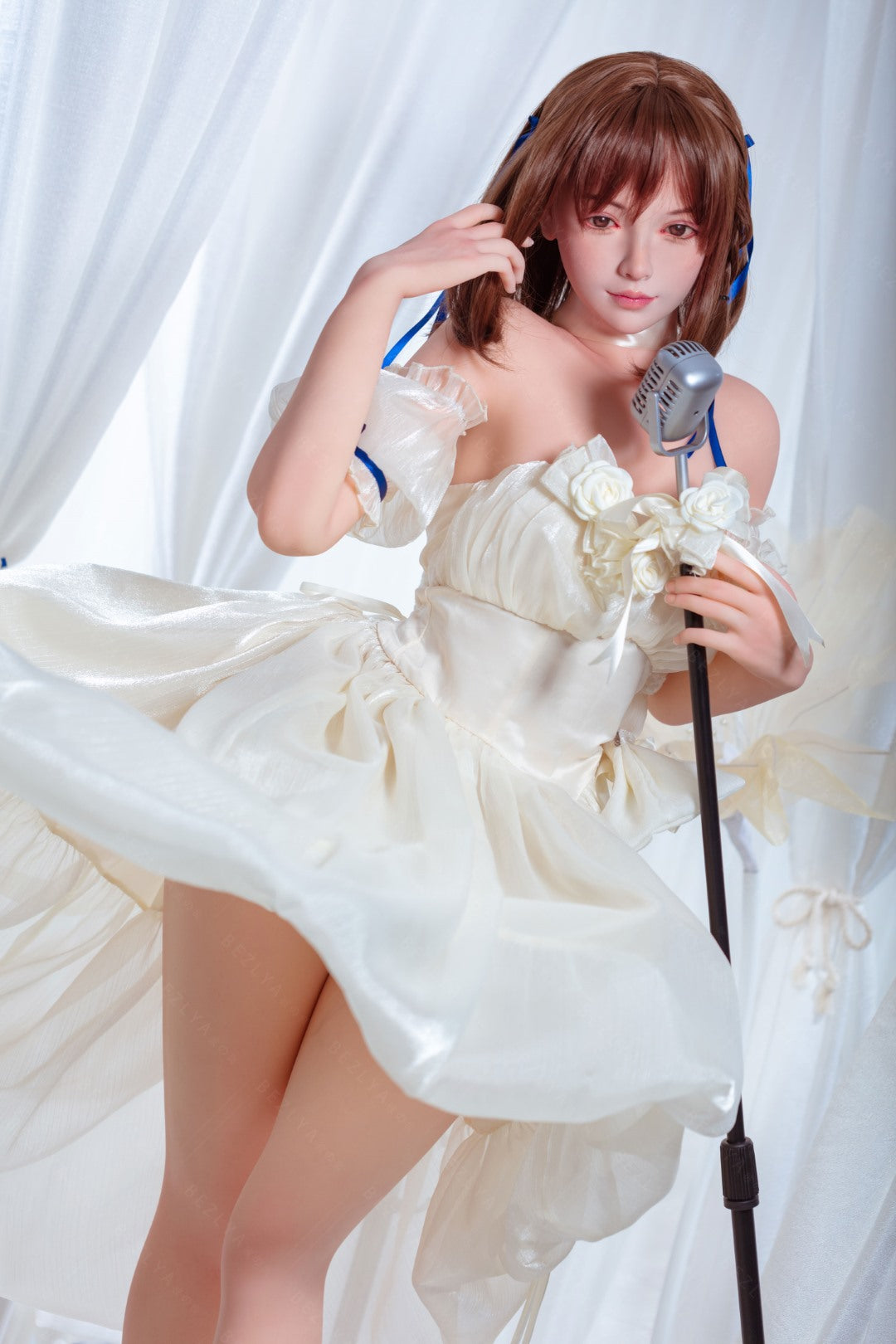 Holly bambola del sesso (Bezlya Doll Coppa B da 155 cm 2.0 TPE+silicone)