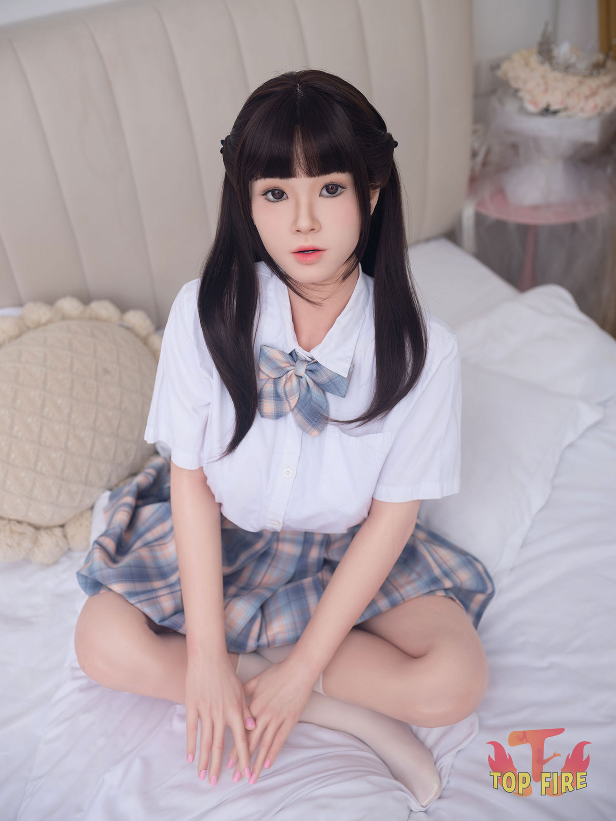 Sharon bambola del sesso (Top Fire Doll 158 cm Coppa D T28 Silicone)