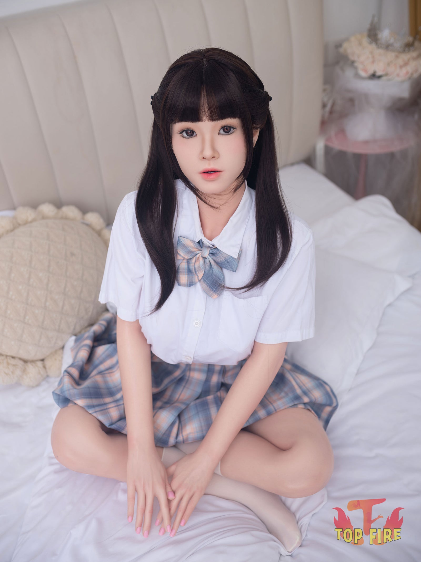 Sharon bambola del sesso (Top Fire Doll 158 cm Coppa D T28 Silicone)