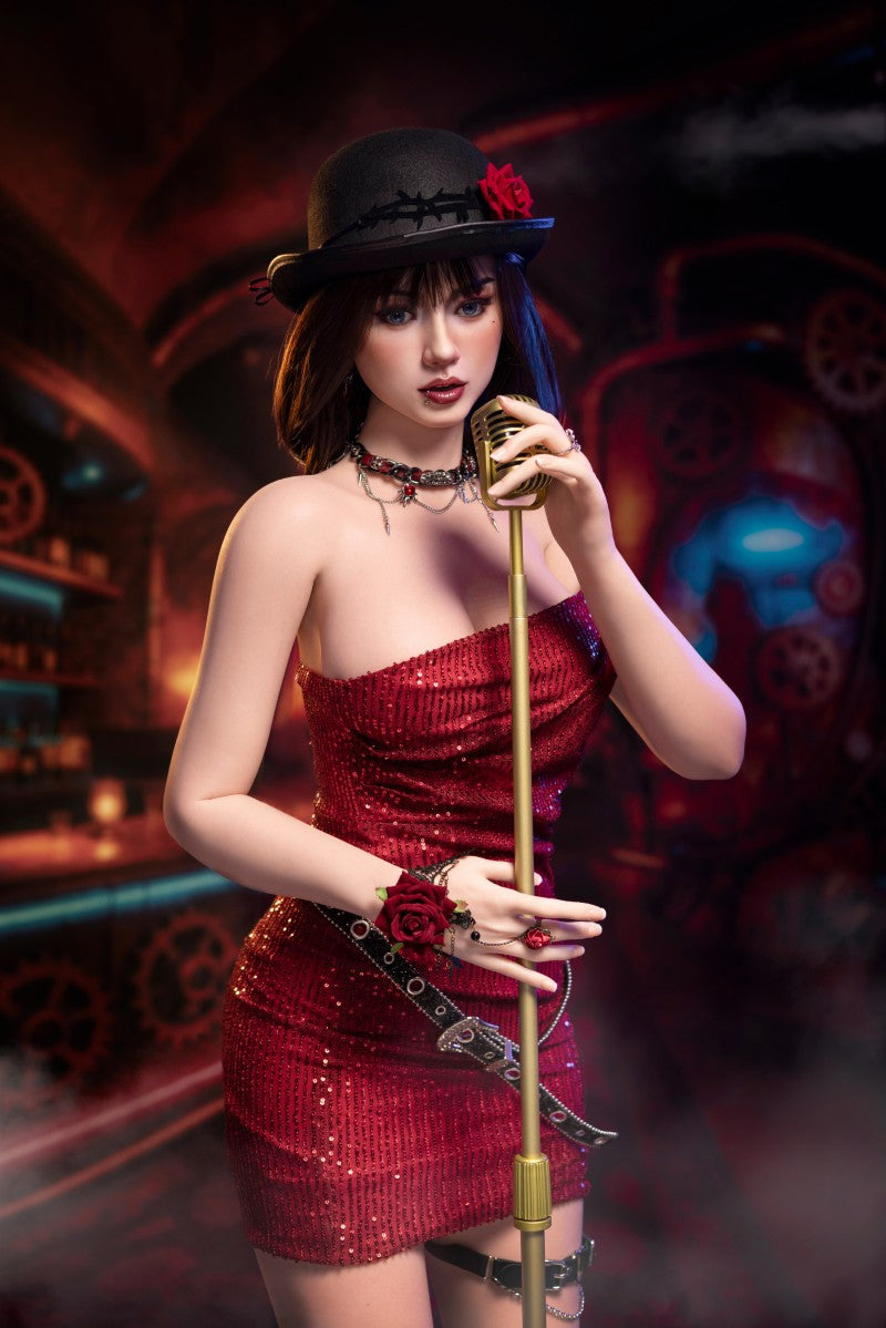 Mika bambola del sesso (Top Fire Doll 165 cm Coppa C T58 Silicone)