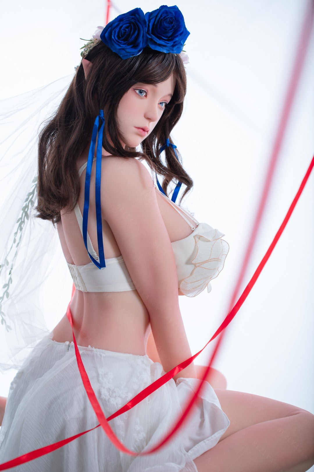 Pansy bambola del sesso (Bezlya Doll Coppa F da 155 cm 2.0 TPE+silicone)