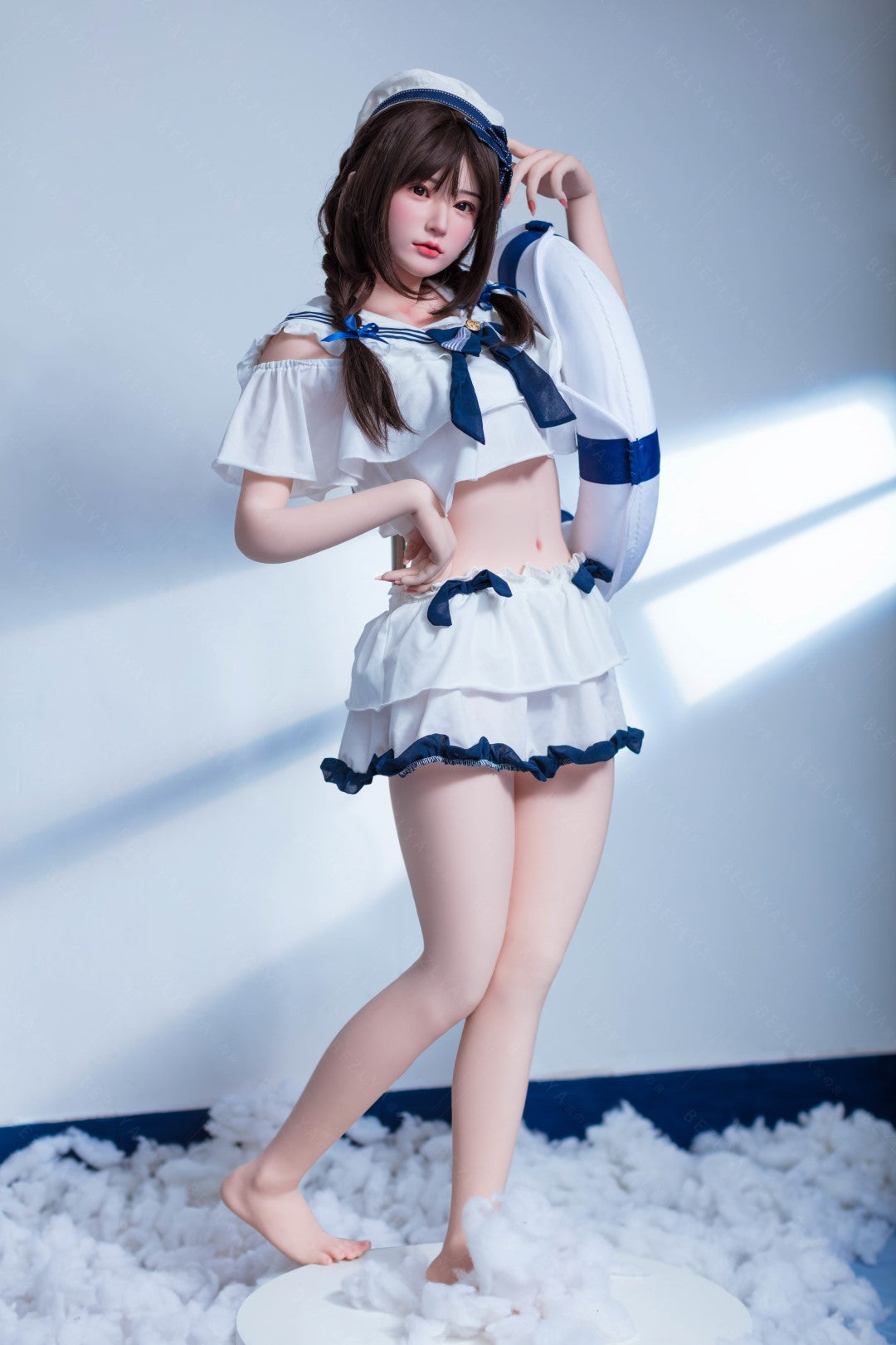 Bambola del sesso platycodon (Bezlya Doll 160 cm Coppa C 2.1 Silicone)