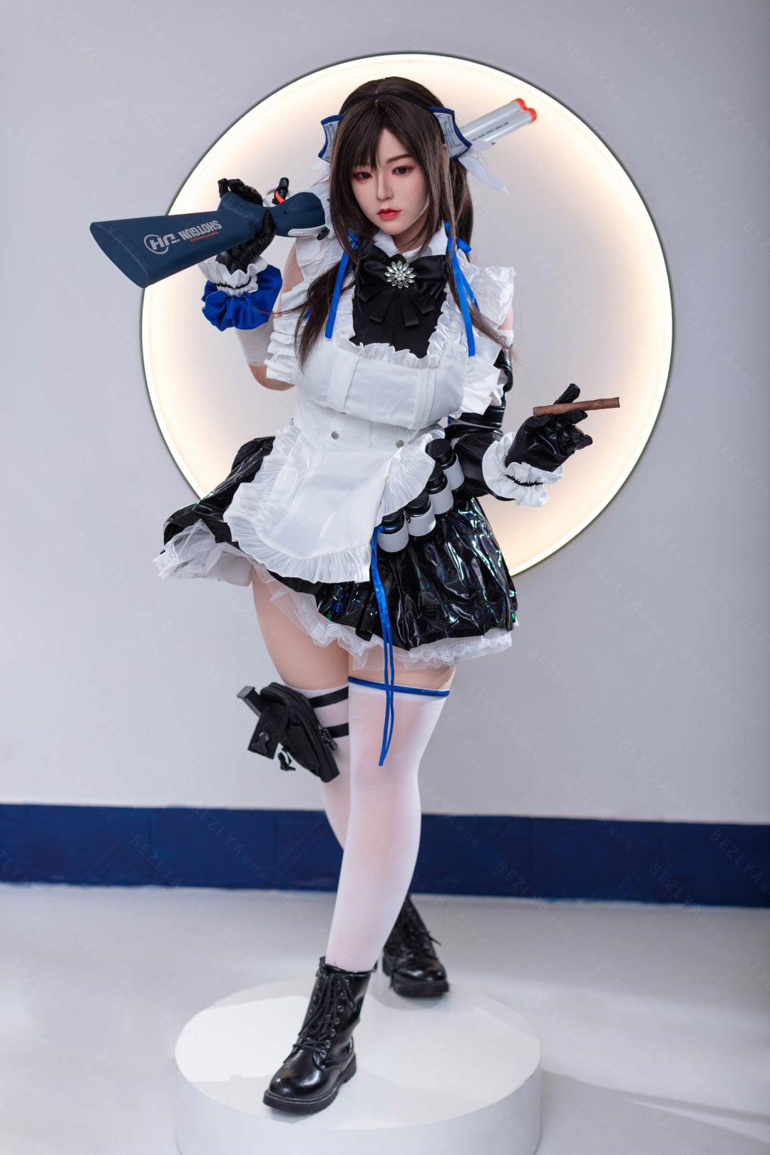 Begonia bambola del sesso (Bezlya Doll Coppa G da 160 cm 2.1 in silicone)